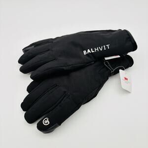 Balhvit 3M Thinsulate Winter Gloves Mens Large Touch Screen Breathable Black